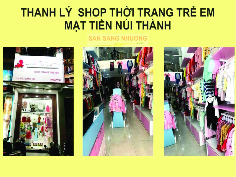 Cần sang nhượng Shop quần áo tại Đà Nẵng giá rẻ